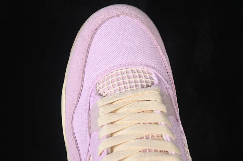 All categories Air Jordan Jordan series basketball shoes Air Jordan 4 Air Jordan 4 Retro "Iced Carmine" AJ4 Jordan 4 denim ice plum powder replica basketball shoes IB6716-600